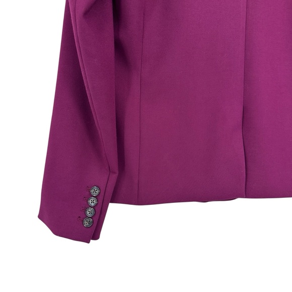 J. CREW Regent Blazer Jacket Four Season Stretch Wine / Maroon - Picture 6 of 9